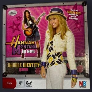 Disney Hannah Montana The Movie Double Identity Board Game